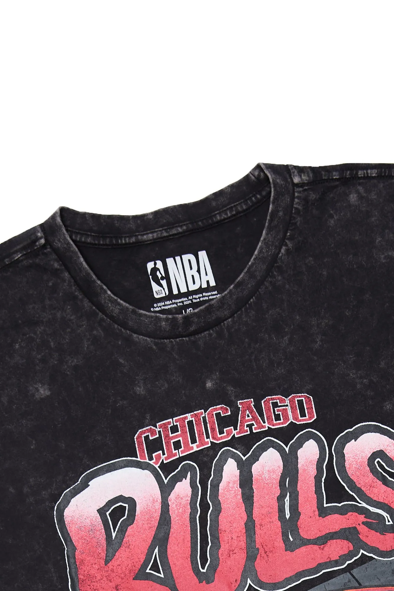 Chicago Bulls Graphic Acid Wash Tee sold by Bluenotes product image thumbnail 2