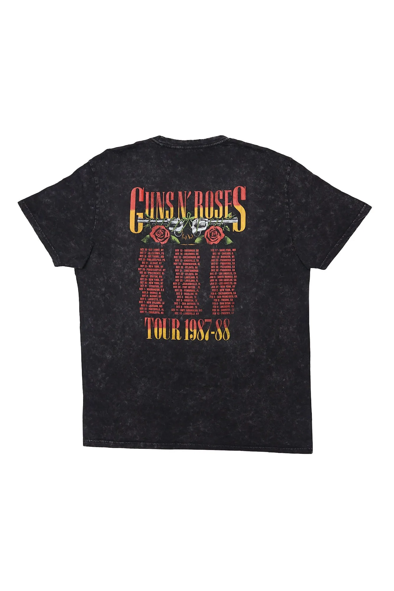 Guns N' Roses Graphic Acid Wash Tee sold by Bluenotes product image thumbnail 2