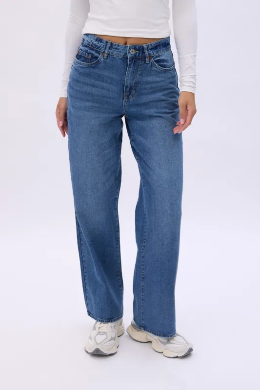 Super High Rise Wide Leg Jeans sold by Bluenotes
