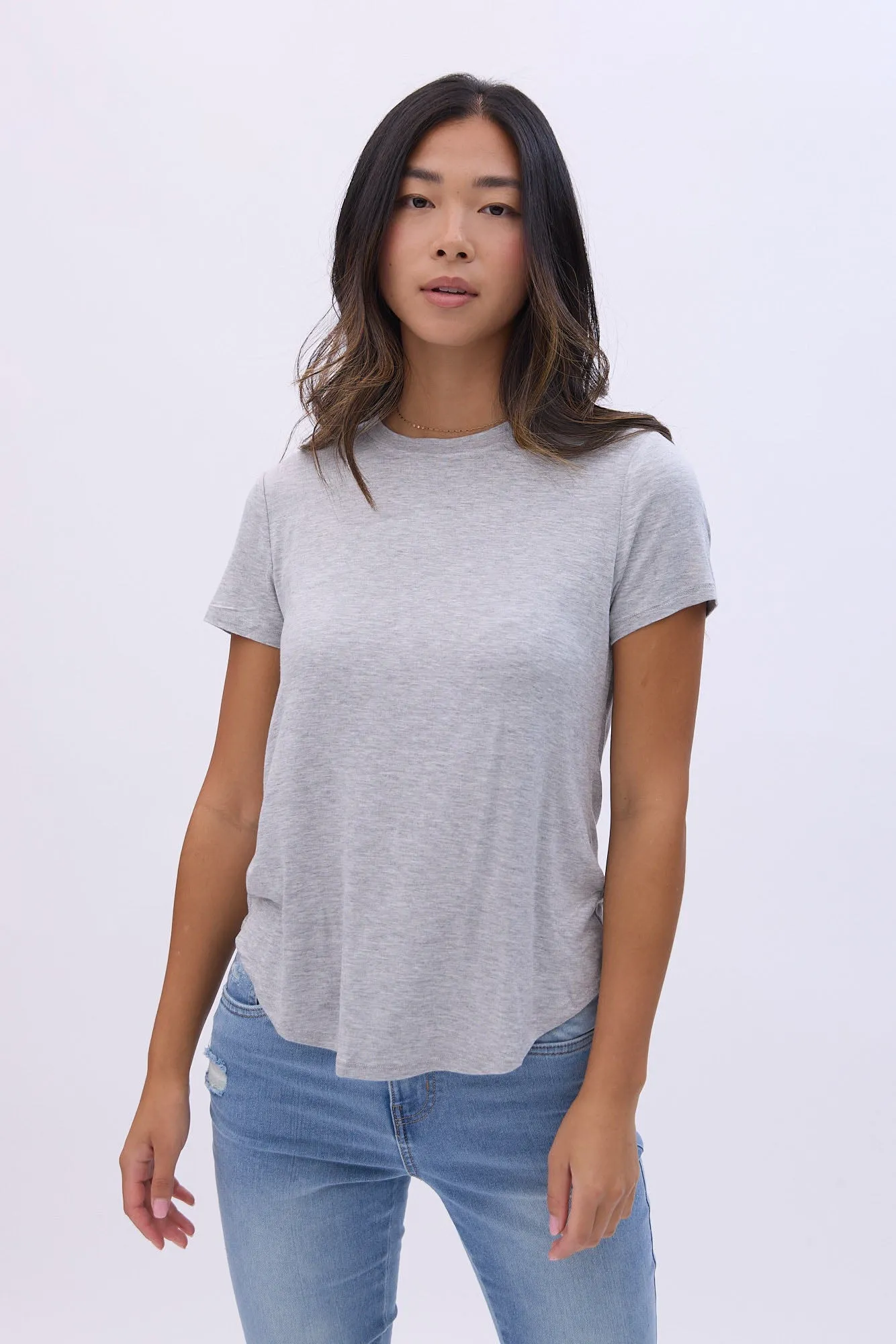 Short Sleeve Crew Neck Relaxed Tee sold by Bluenotes