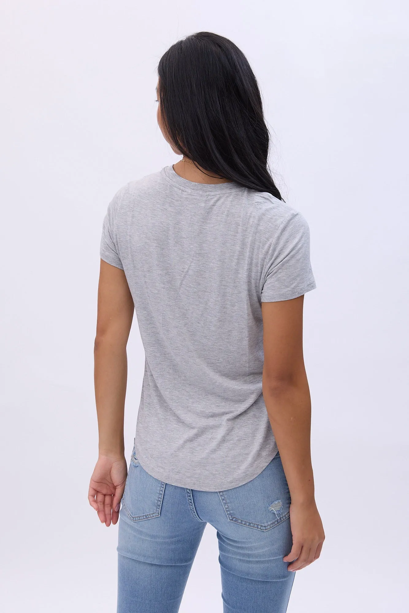 Short Sleeve Crew Neck Relaxed Tee sold by Bluenotes product image thumbnail 4