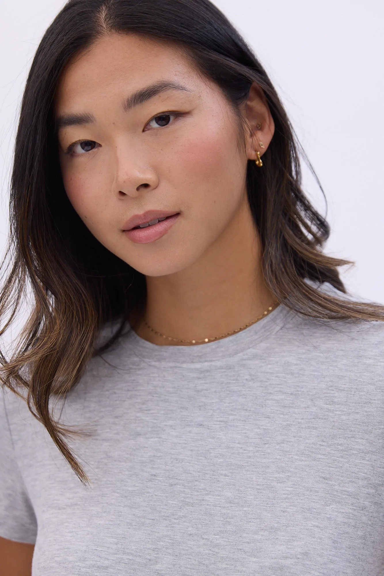 Short Sleeve Crew Neck Relaxed Tee sold by Bluenotes product image thumbnail 3