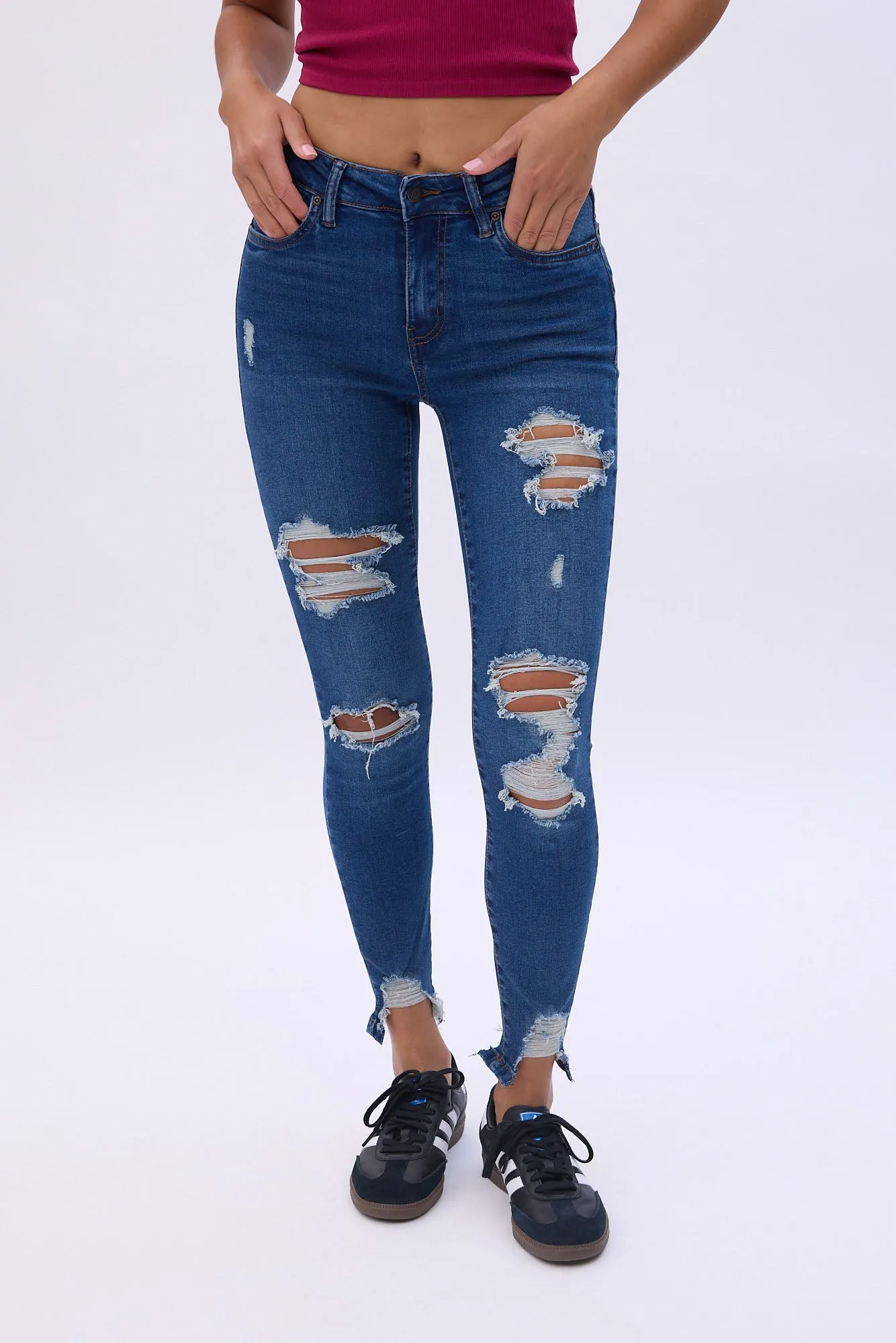 High Rise Jegging sold by Bluenotes