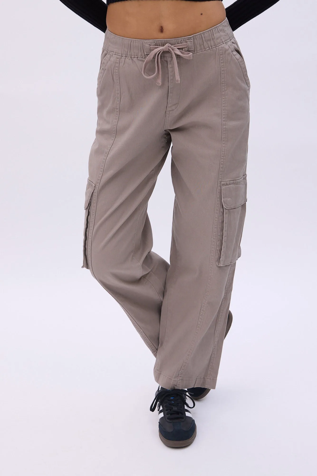 High Rise Baggy Cargo Pants sold by Bluenotes