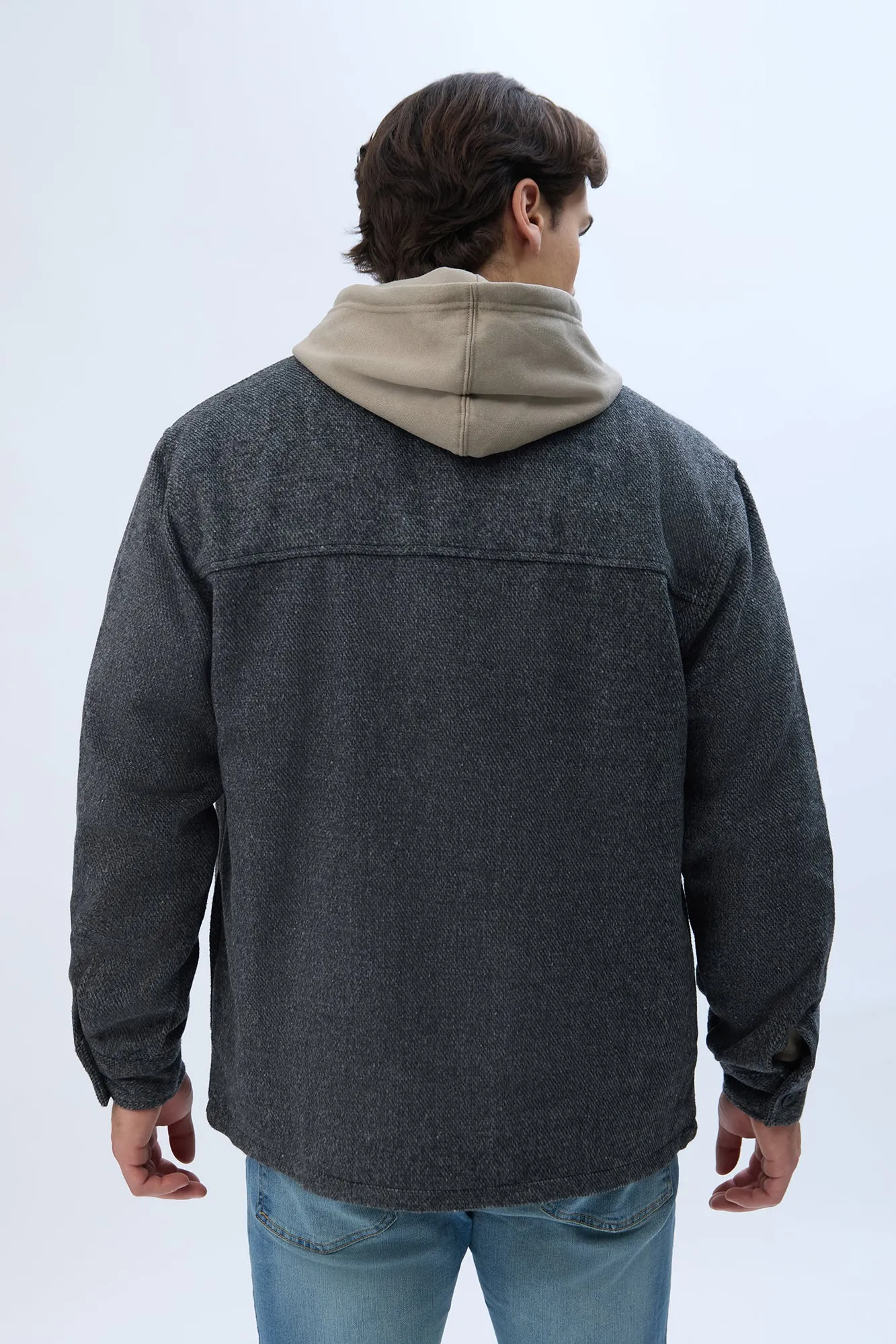 North Western Zip-Up Shacket sold by Bluenotes product image thumbnail 4