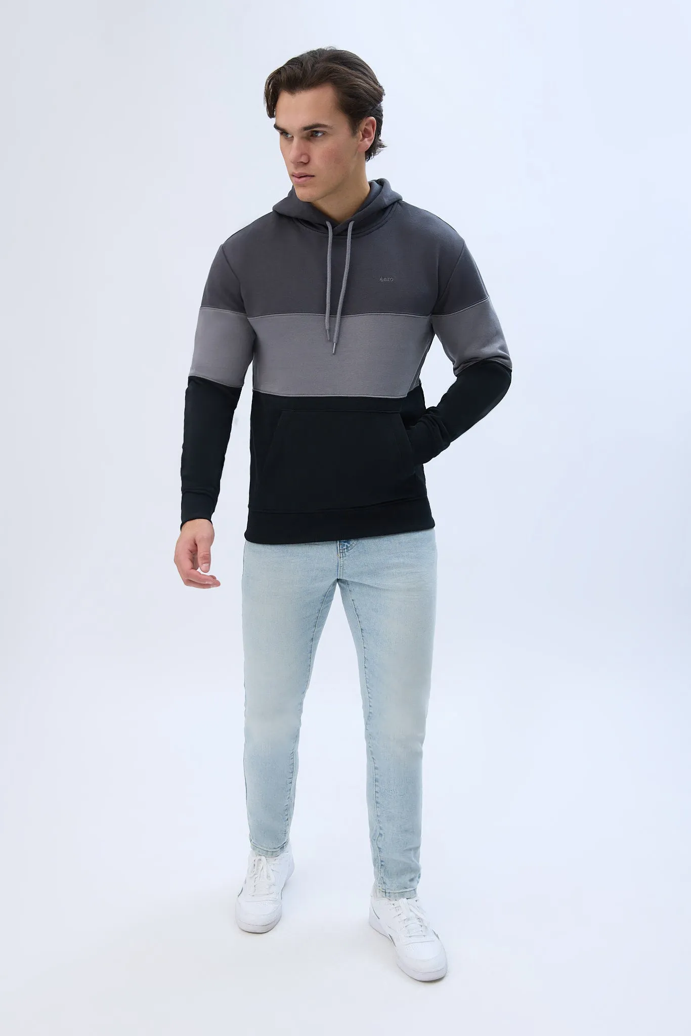 Aéropostale Colour Block Hoodie sold by Bluenotes product image thumbnail 5
