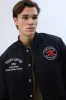 Toronto Raptors Graphic Varsity Bomber Jacket sold by Bluenotes