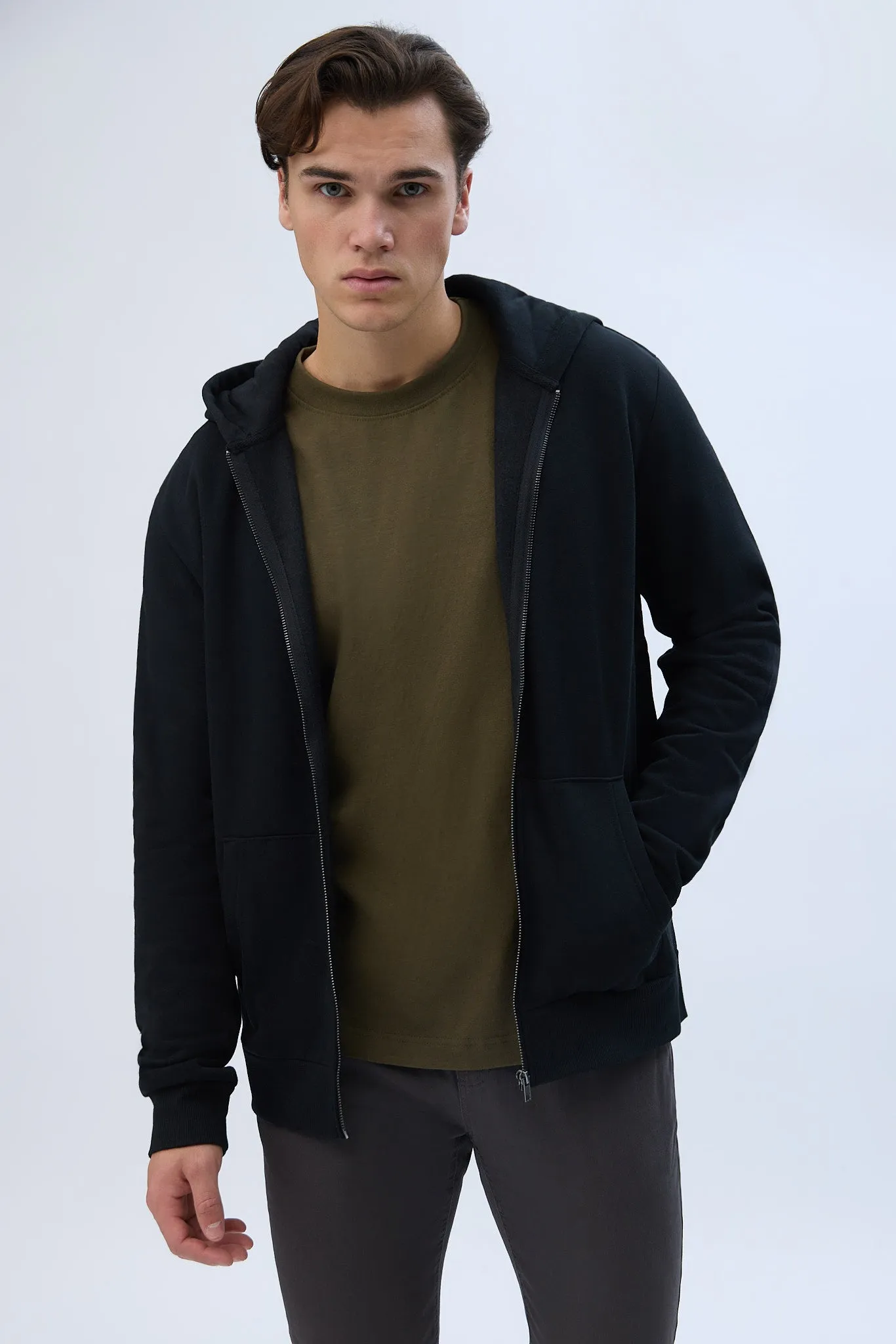 North Western Zip-Up Hoodie sold by Bluenotes product image thumbnail 2