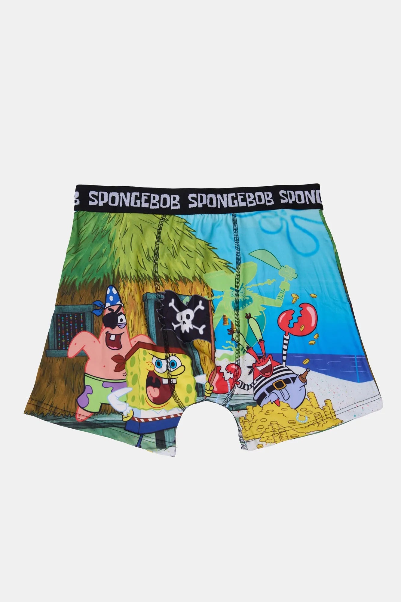 SpongeBob Pirates Printed Boxer Briefs sold by Bluenotes