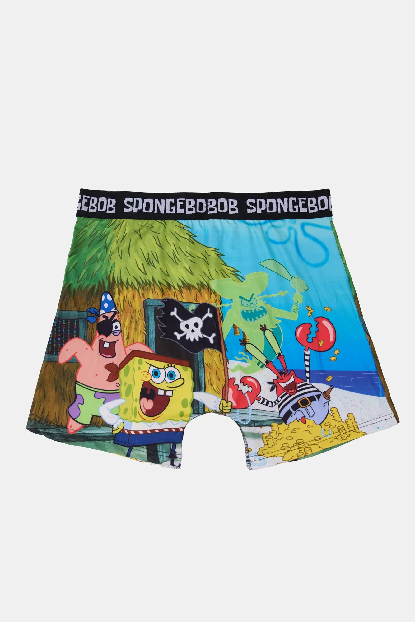 SpongeBob Pirates Printed Boxer Briefs sold by Bluenotes product image thumbnail 2
