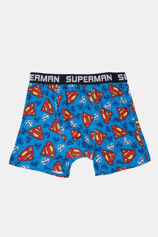 Superman Printed Boxer Briefs sold by Bluenotes