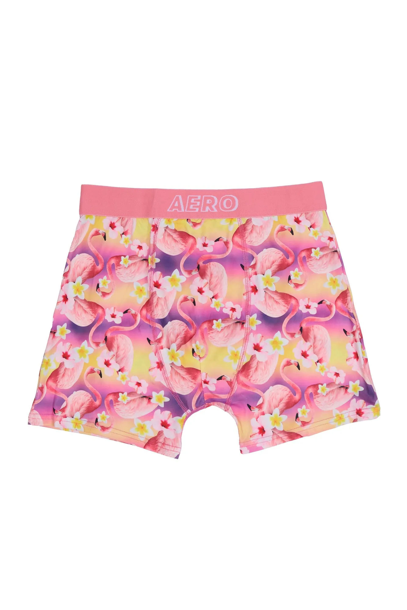 Flamingo Sunset Printed Boxer Briefs sold by Bluenotes