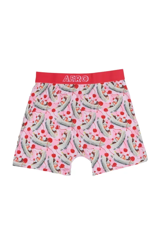 Banana Split Sundae Printed Boxer Briefs sold by Bluenotes