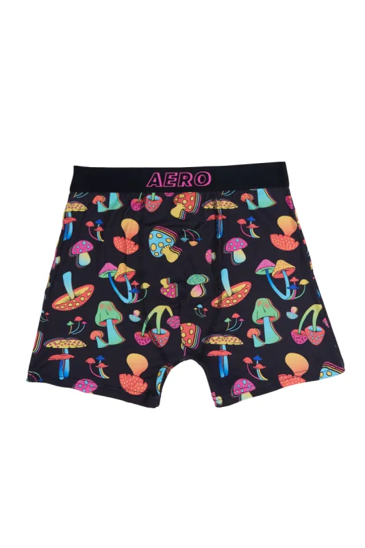 Bright Mushrooms Printed Boxer Briefs sold by Bluenotes