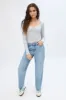 Ribbed Knit Long Sleeve Sweetheart Neckline Bodysuit sold by Bluenotes