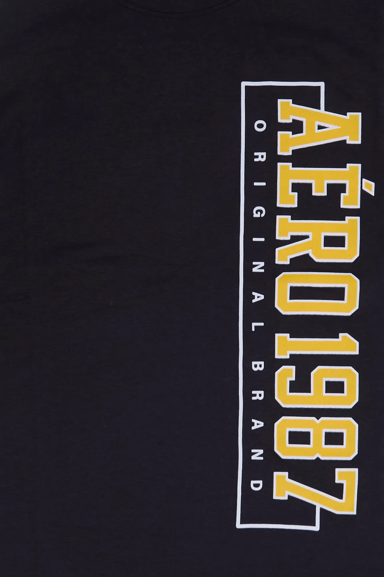 AERO 1987 Vertical Outline Graphic Tee sold by Bluenotes product image thumbnail 3