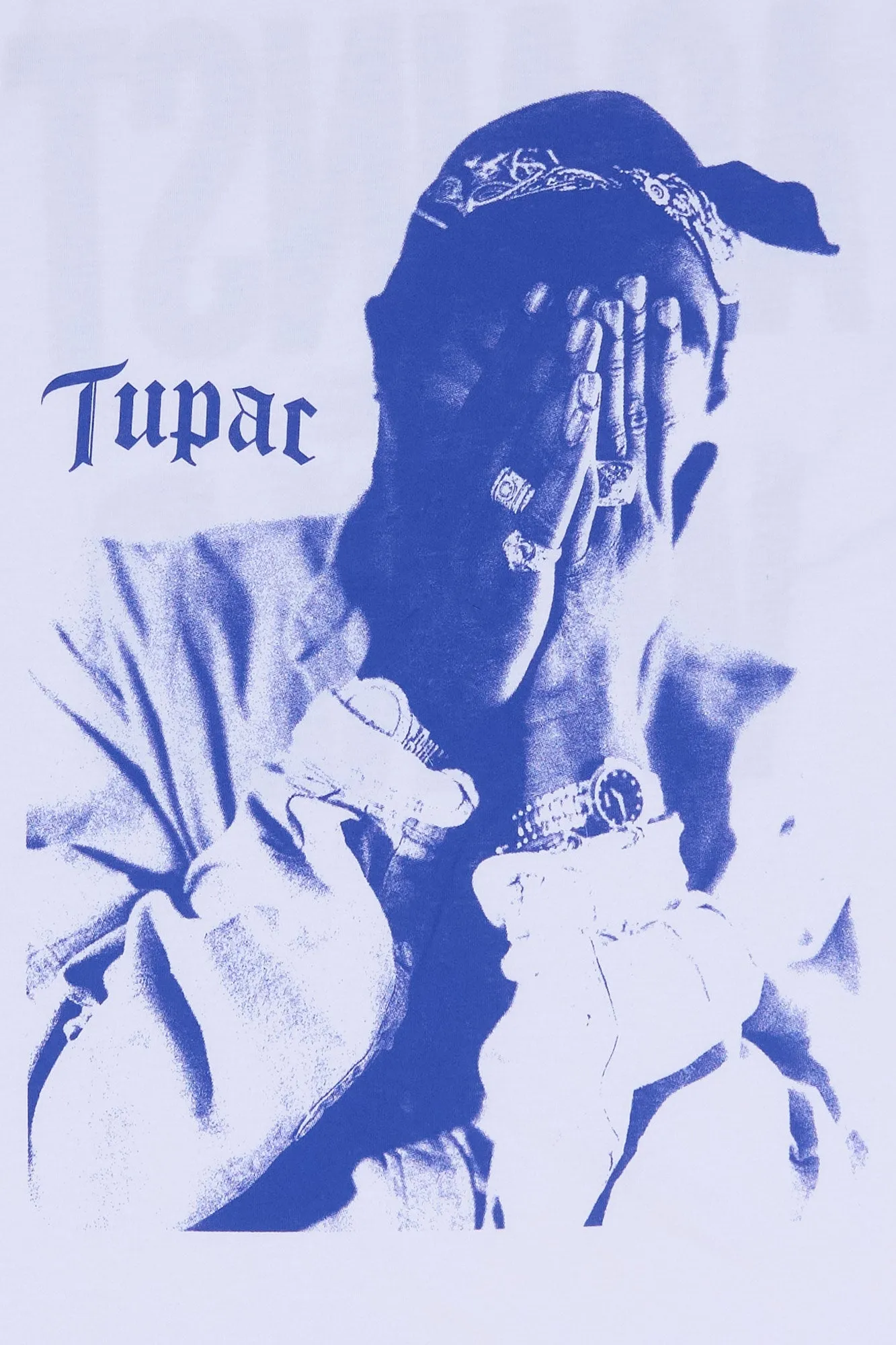 Tupac Me Against The World Graphic Tee sold by Bluenotes product image thumbnail 3