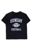 Sunday Football Graphic Relaxed Tee sold by Bluenotes