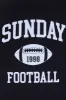 Sunday Football Graphic Relaxed Tee sold by Bluenotes