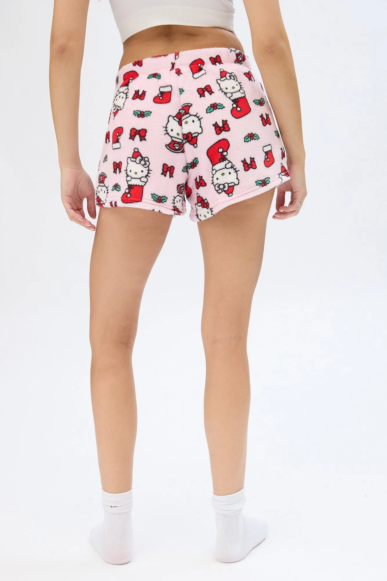 Hello Kitty Stockings Printed Pajama Shorts sold by Bluenotes product image thumbnail 2