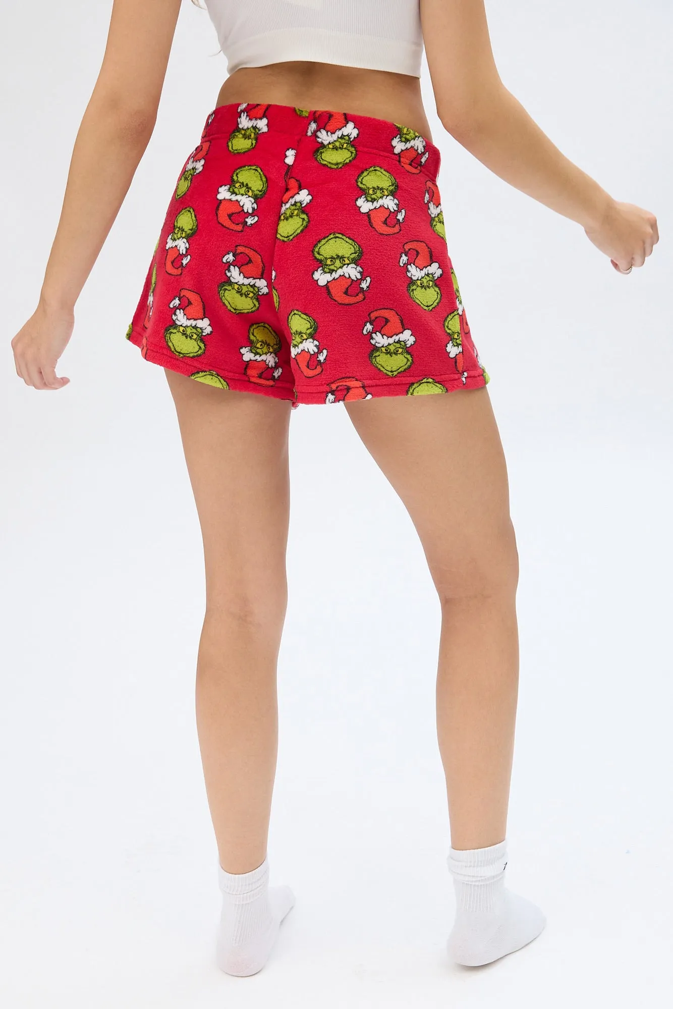 The Grinch Printed Pajama Shorts sold by Bluenotes product image thumbnail 2