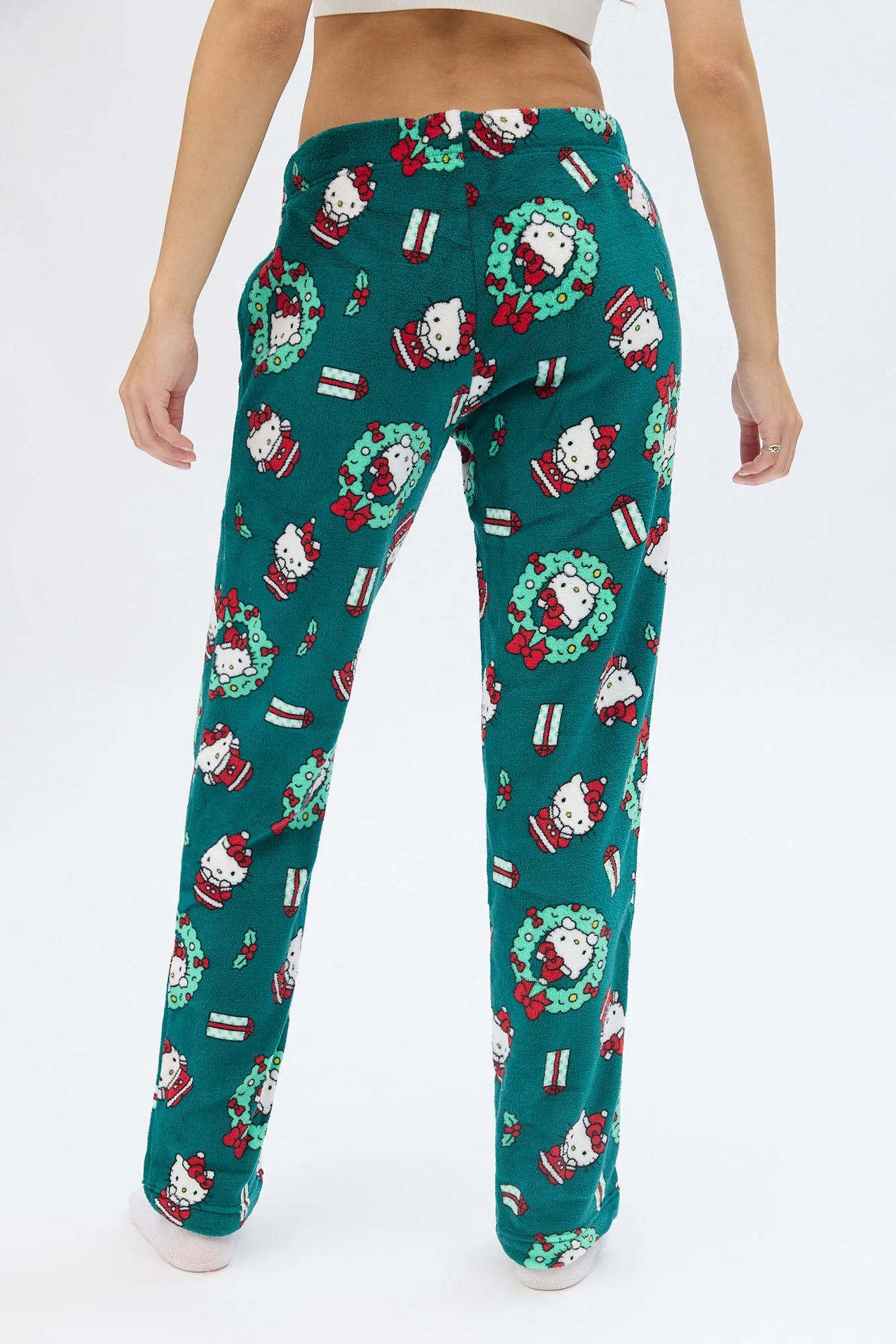 Hello Kitty Wreath Printed Pajama Pants sold by Bluenotes product image thumbnail 2