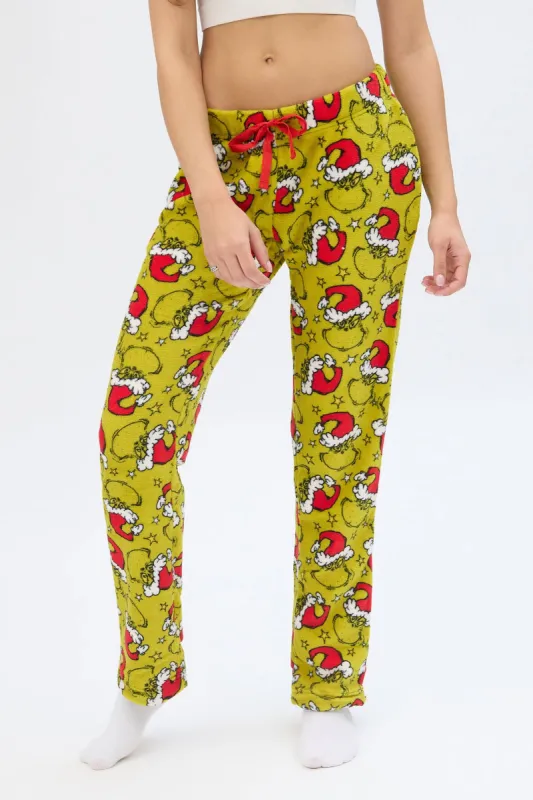 The Grinch Printed Pajama Pants made by Aeropostale
