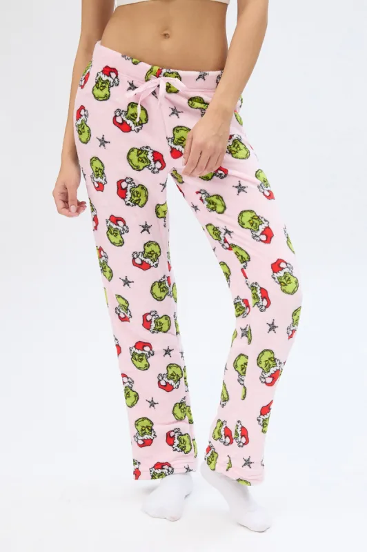 The Grinch Stars Printed Pajama Pants made by Aeropostale