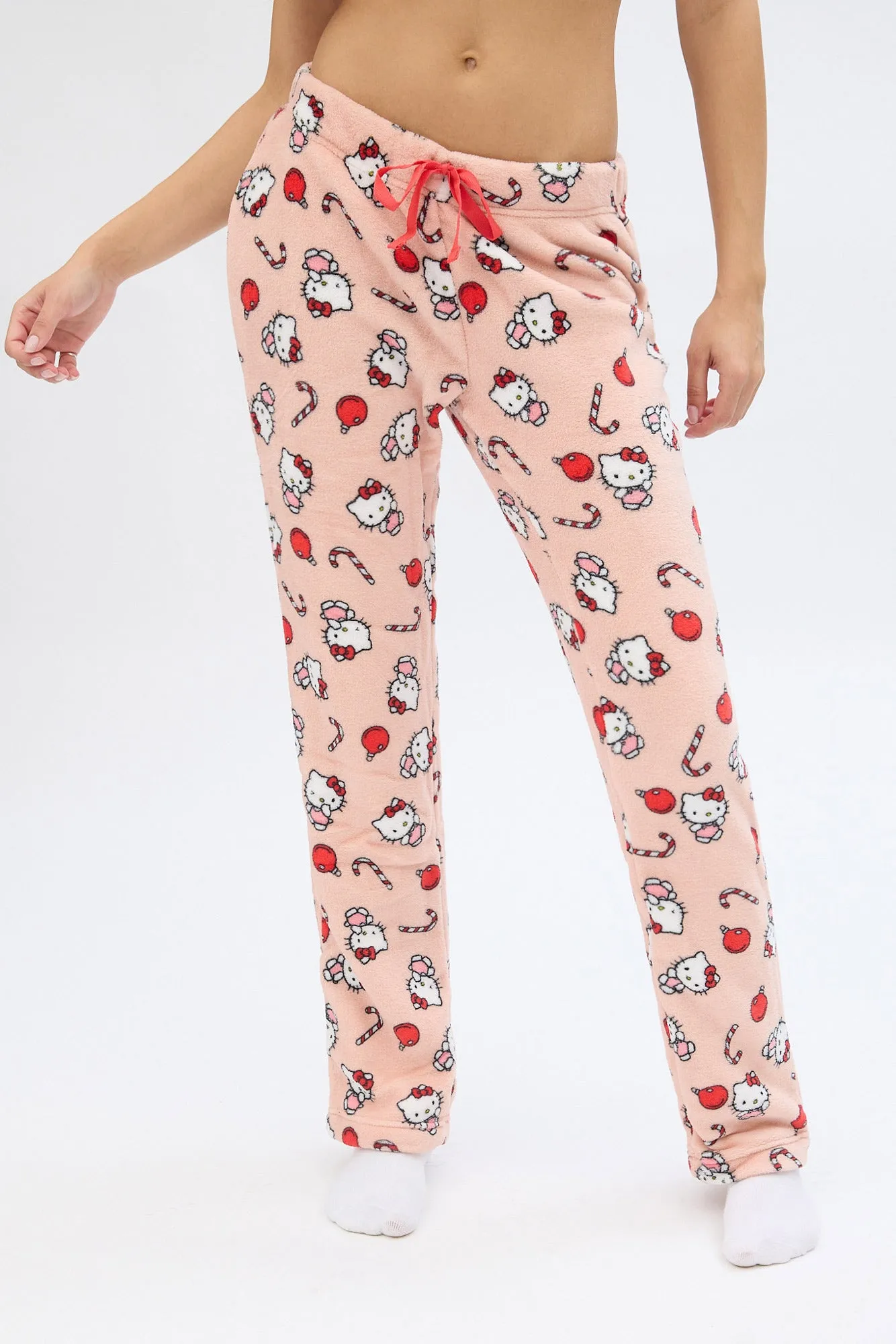 Hello Kitty Ornaments Printed Pajama Pants sold by Bluenotes