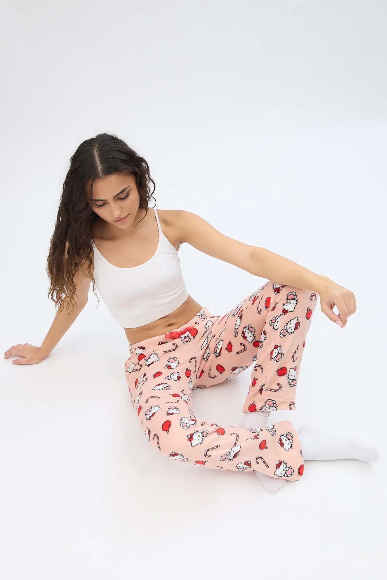 Hello Kitty Ornaments Printed Pajama Pants sold by Bluenotes product image thumbnail 5