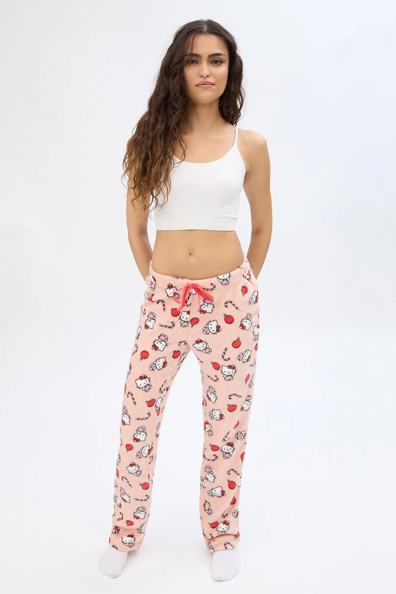 Hello Kitty Ornaments Printed Pajama Pants sold by Bluenotes product image thumbnail 3