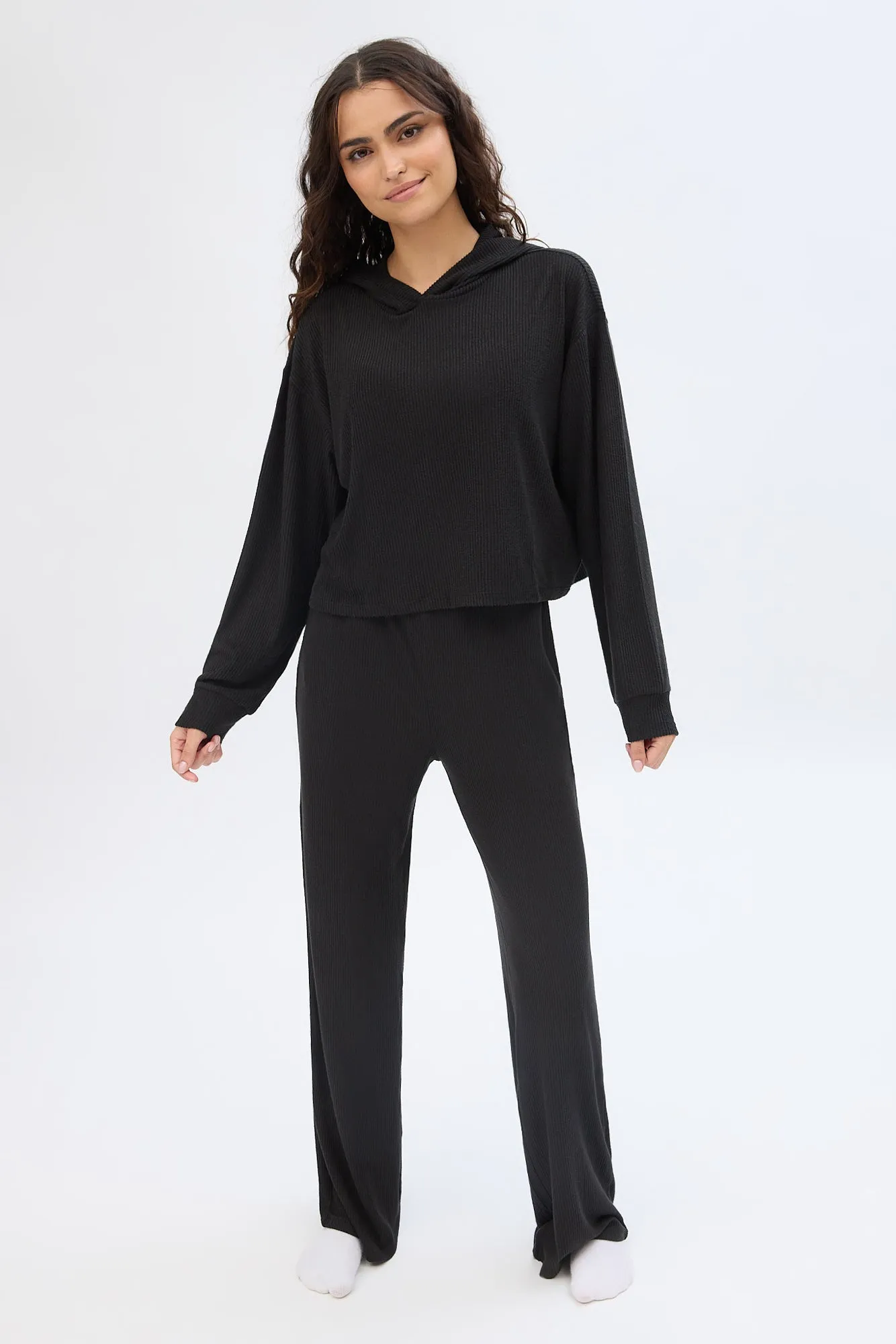 Super Soft Pajama Hoodie sold by Bluenotes product image thumbnail 4