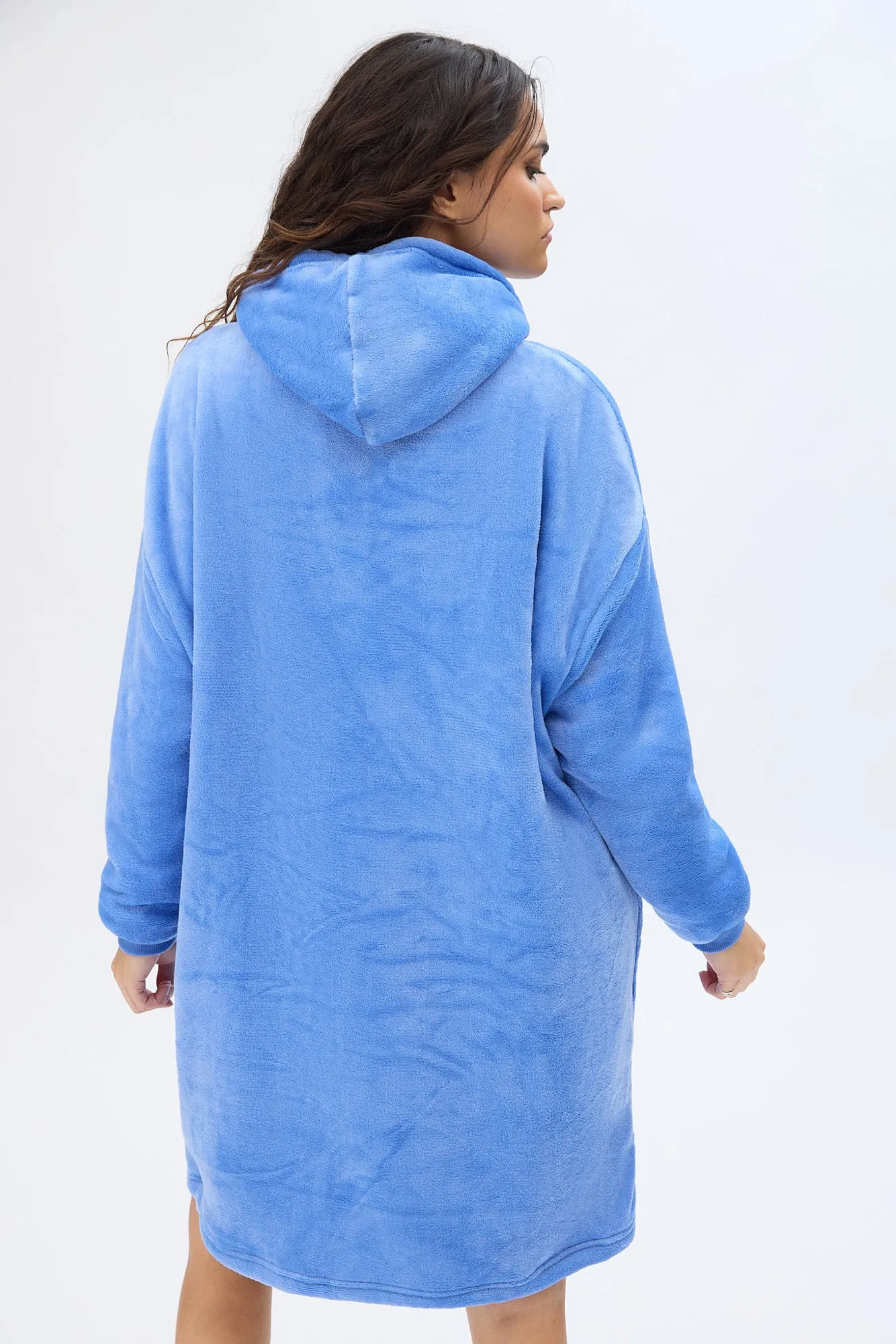 Printed Plush Blanket Hoodie sold by Bluenotes product image thumbnail 3