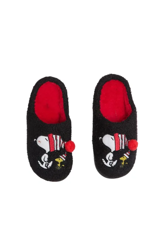 Peanuts Snoopy Pom Pom Beanie Slippers sold by Bluenotes