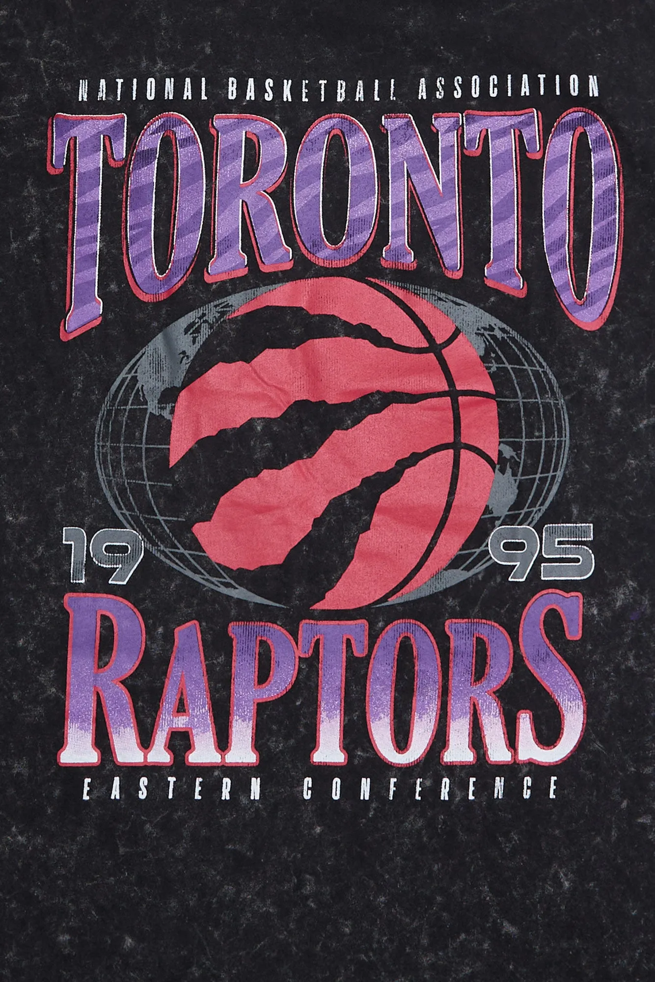 Toronto Raptors Graphic Acid Wash Tee sold by Bluenotes product image thumbnail 2