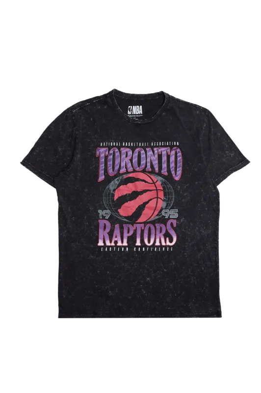 Toronto Raptors Graphic Acid Wash Tee sold by Bluenotes