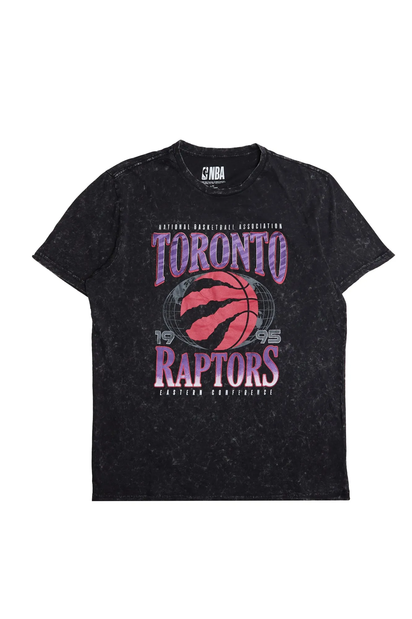 Toronto Raptors Graphic Acid Wash Tee sold by Bluenotes
