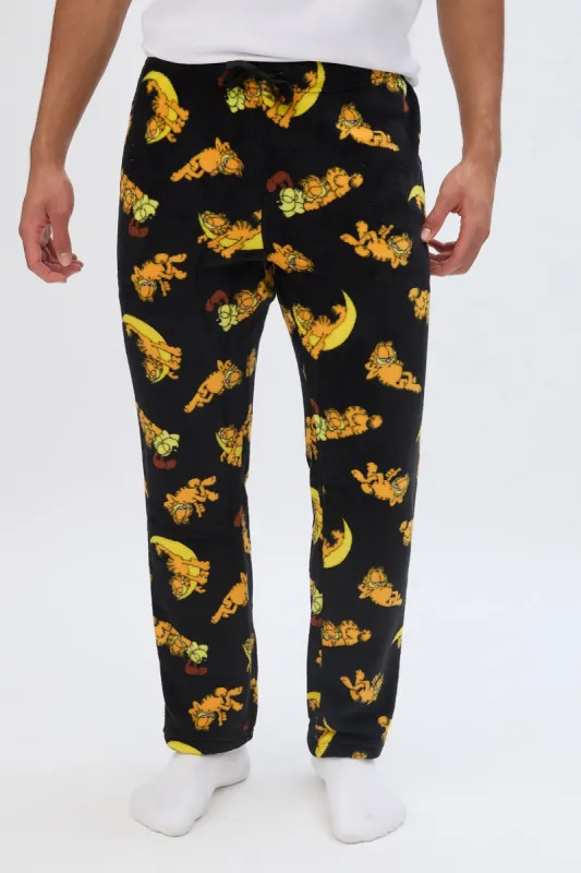 Garfield Printed Plush Pajama Pants sold by Bluenotes