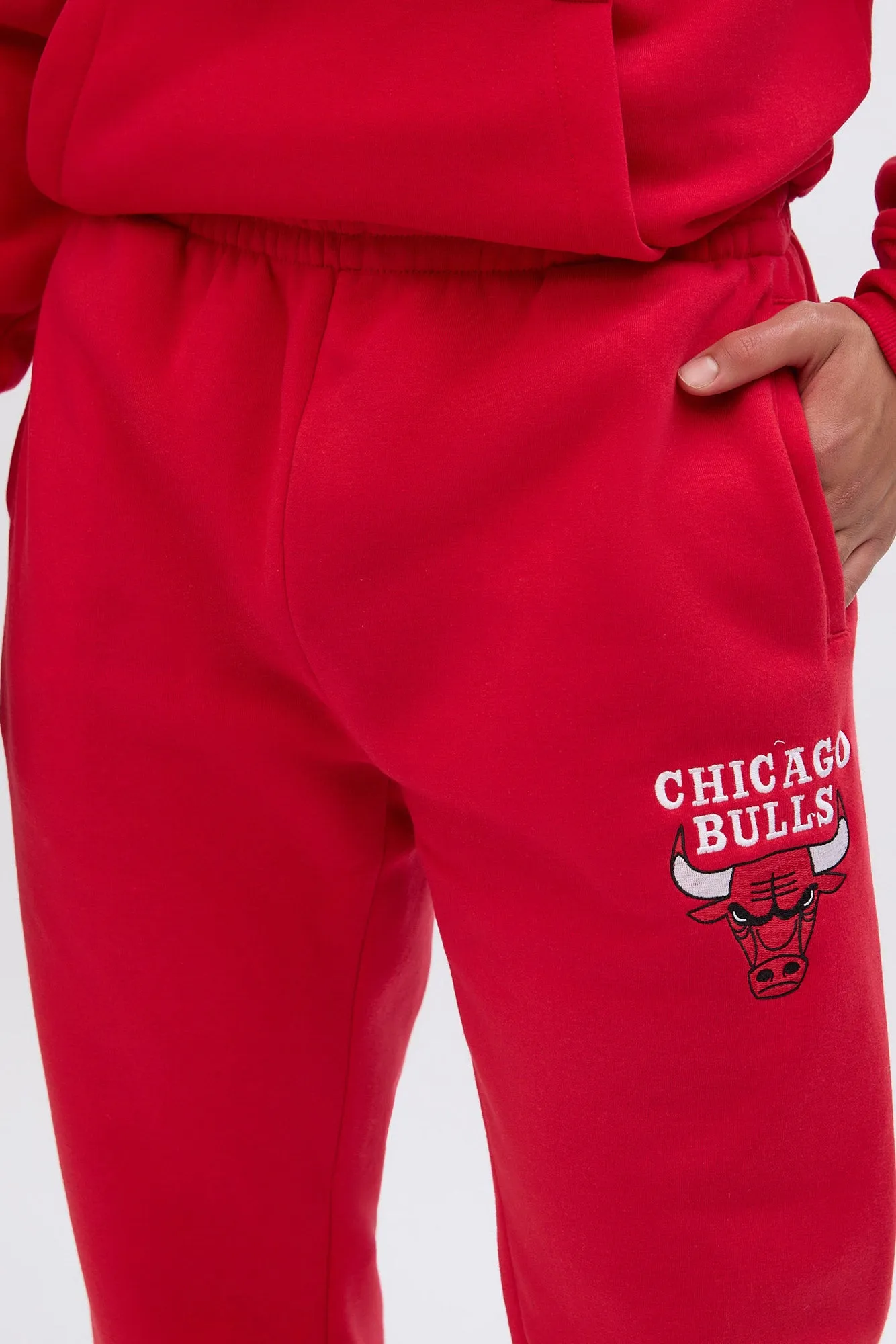Chicago Bulls Embroidered Jogger sold by Bluenotes product image thumbnail 2