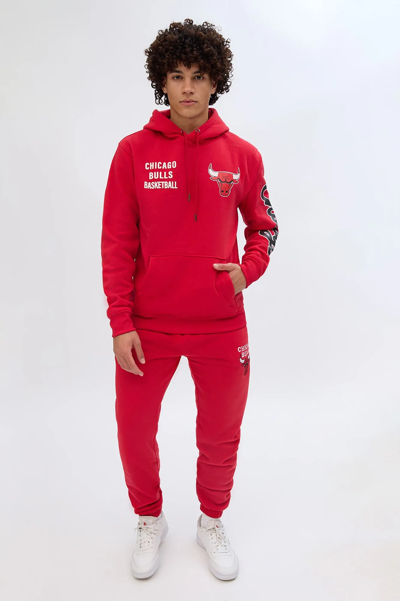 Chicago Bulls Embroidered Jogger sold by Bluenotes product image thumbnail 4