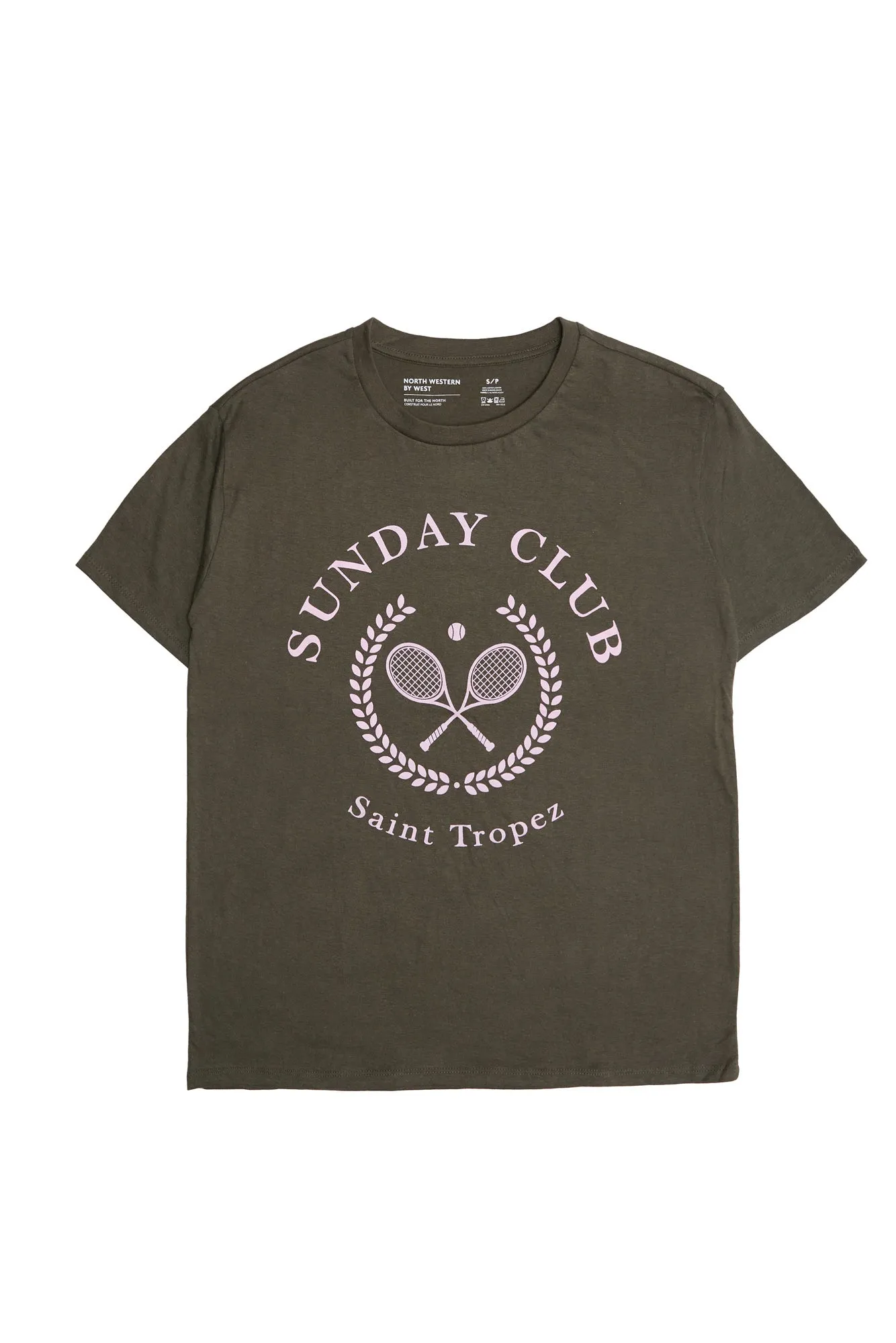 Sunday Club Saint Tropez Graphic Relaxed Tee sold by Bluenotes