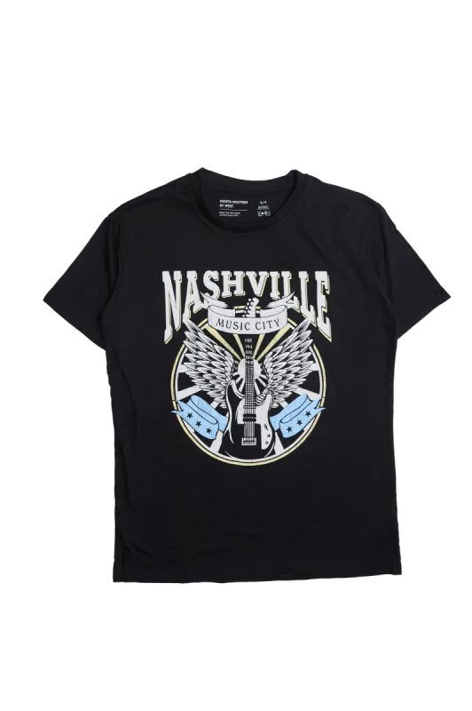 Nashville Music City Graphic Relaxed Tee sold by Bluenotes