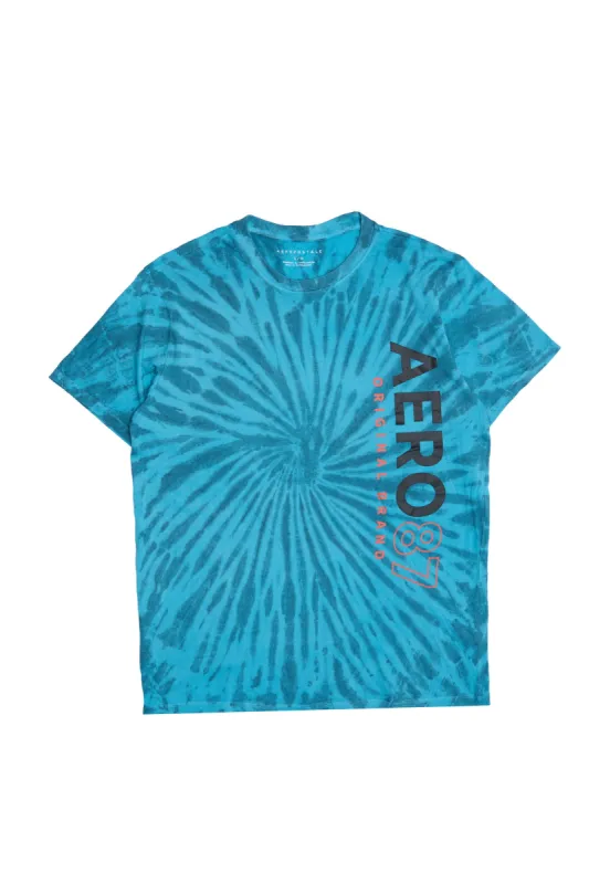 AERO 87 Graphic Tye Dye Tee sold by Bluenotes