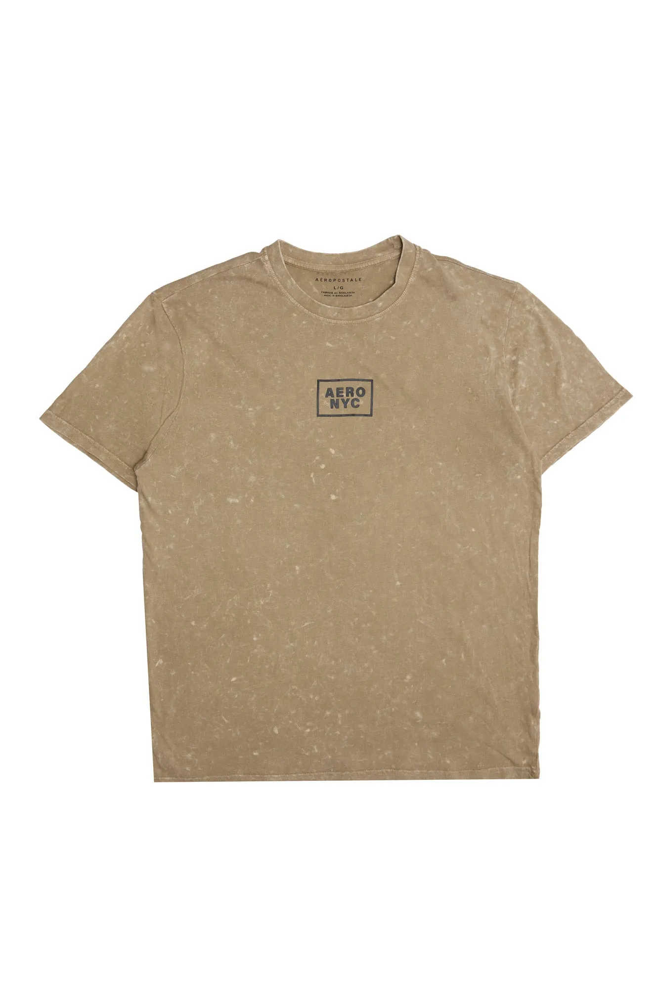 AERO NYC Box Graphic HD Print Acid Wash Tee sold by Bluenotes product image thumbnail 3