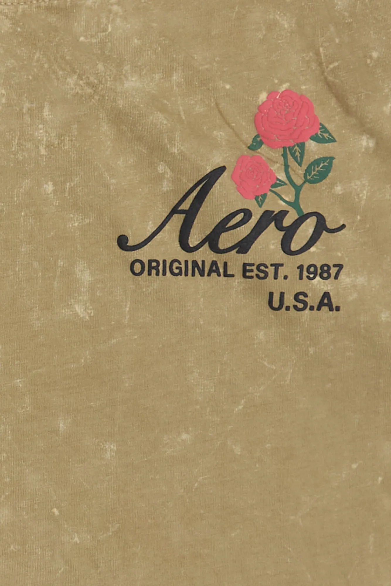 AERO Rose Graphic Acid Wash Tee sold by Bluenotes product image thumbnail 5