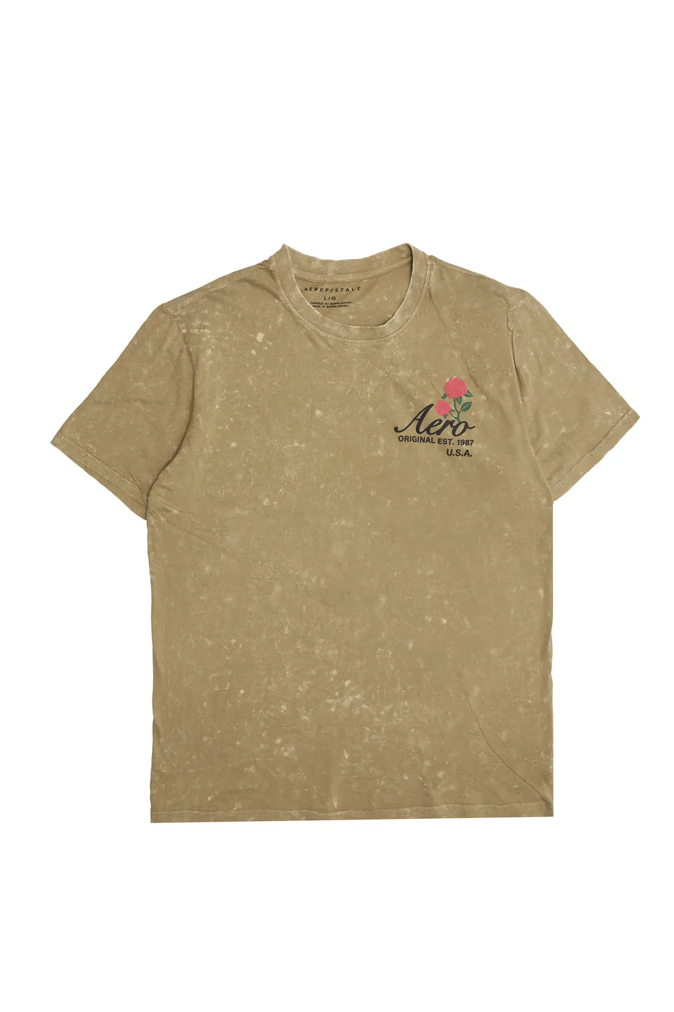 AERO Rose Graphic Acid Wash Tee sold by Bluenotes product image thumbnail 4