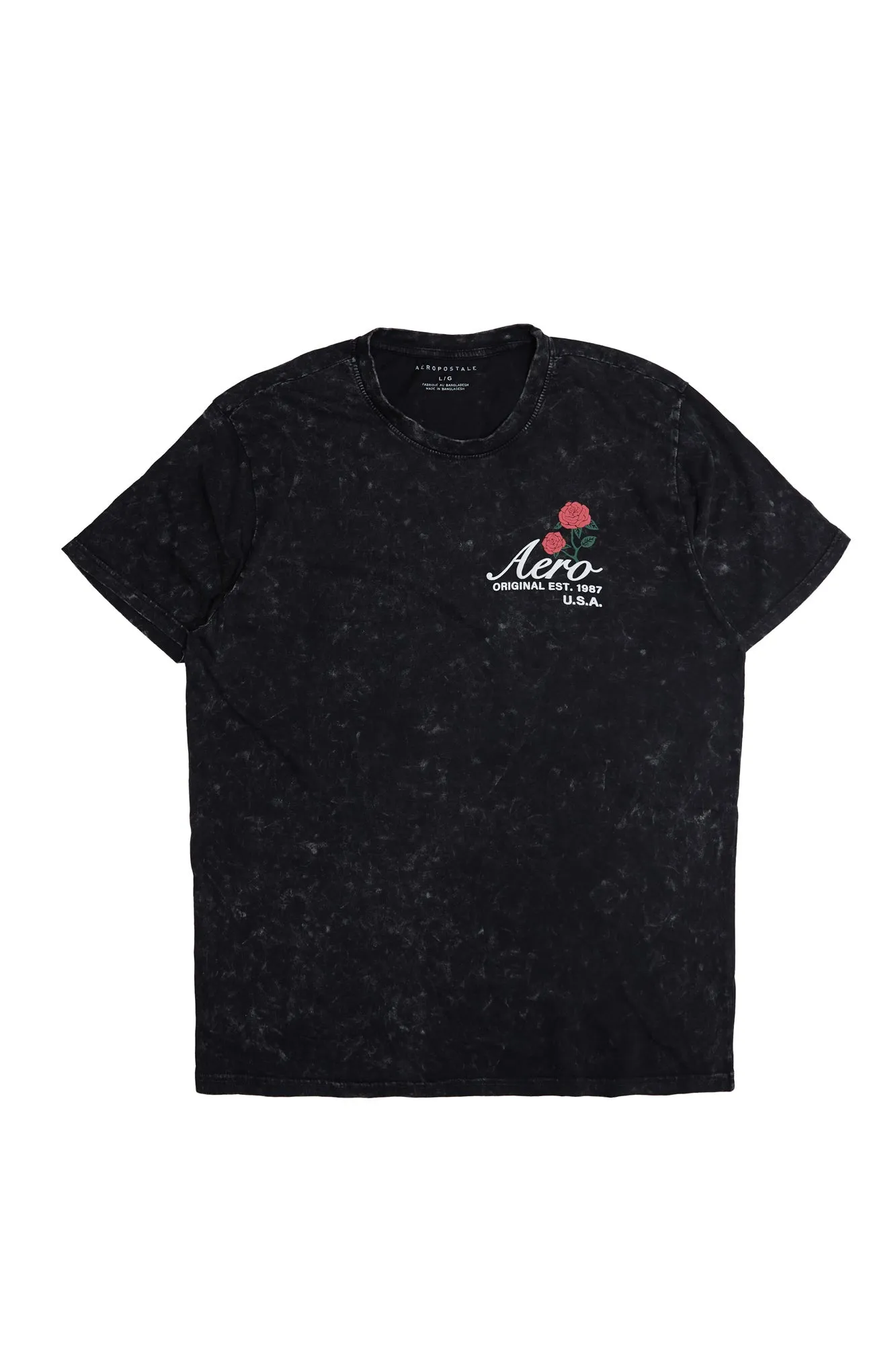 AERO Rose Graphic Acid Wash Tee sold by Bluenotes product image thumbnail 2