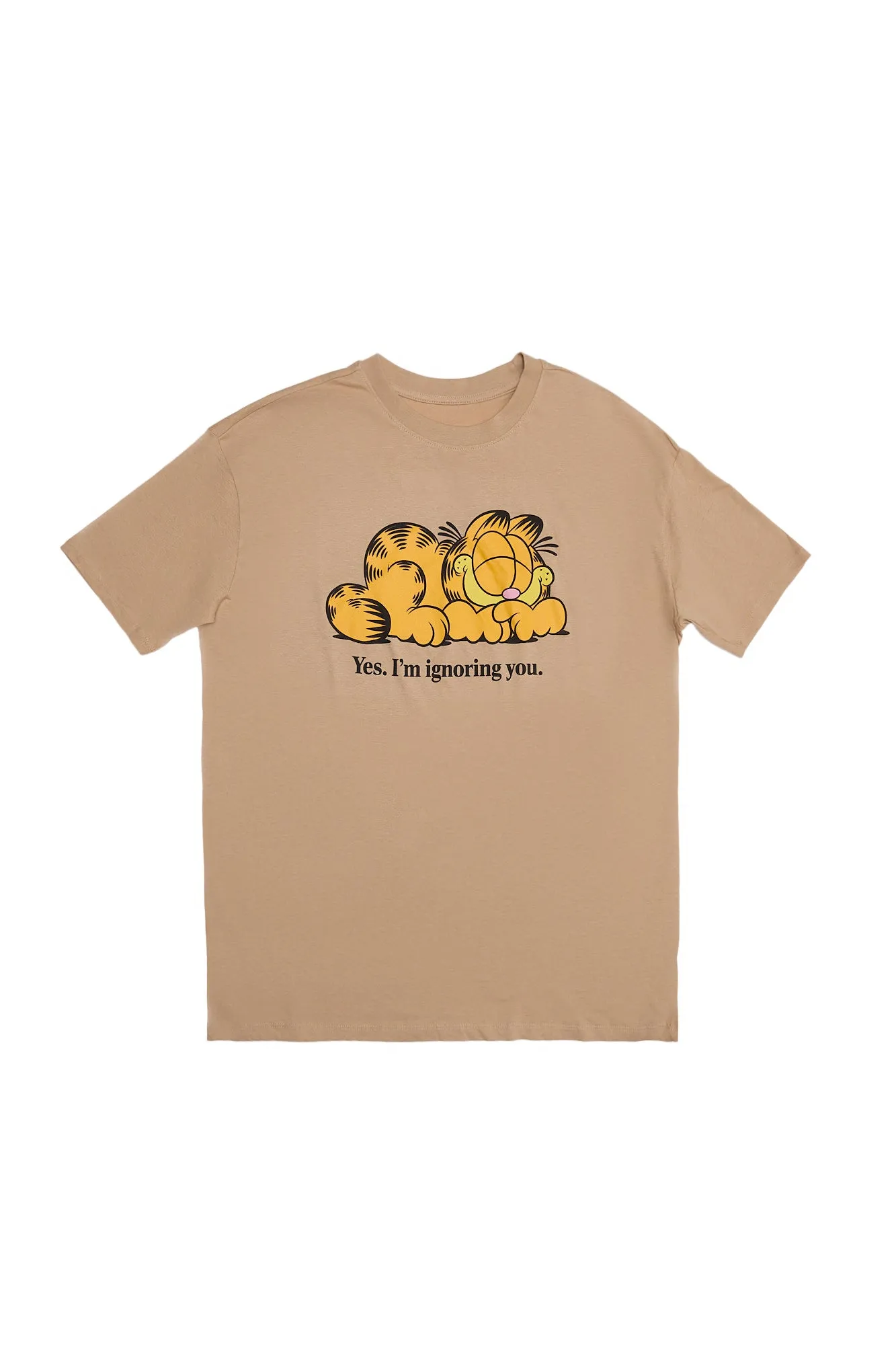 Garfield Yes I'm Ignoring You Graphic Relaxed Tee sold by Bluenotes