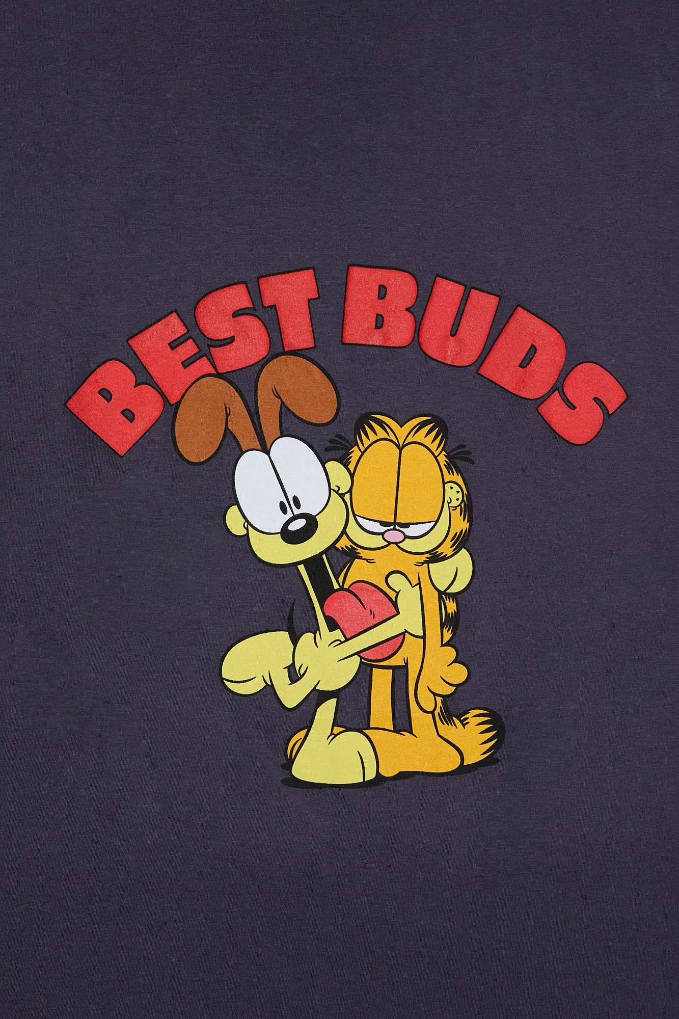 Garfield And Odie Best Buds Graphic Relaxed Tee sold by Bluenotes product image thumbnail 2