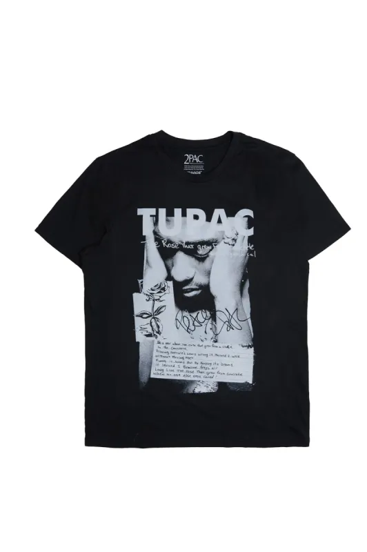 Tupac The Rose That Grew Graphic Tee sold by Bluenotes